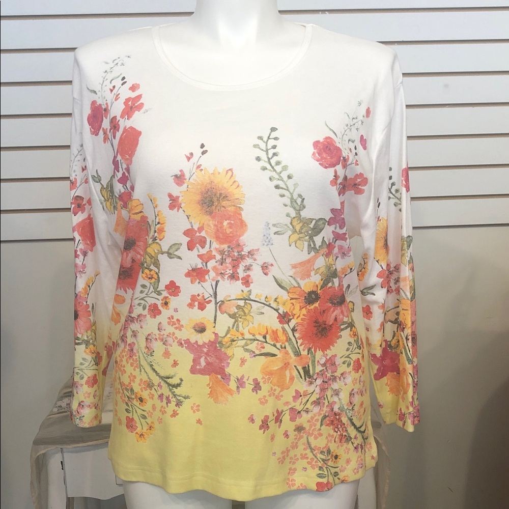 Morning Sun Floral Top